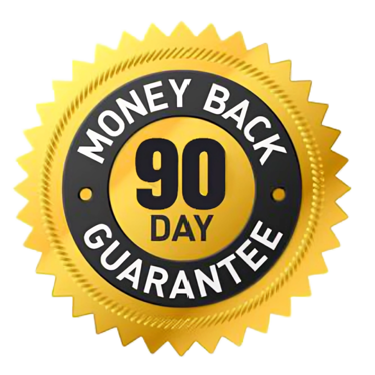 Afina GlowJet Showerhead 90 Days 100% money back guarantee 